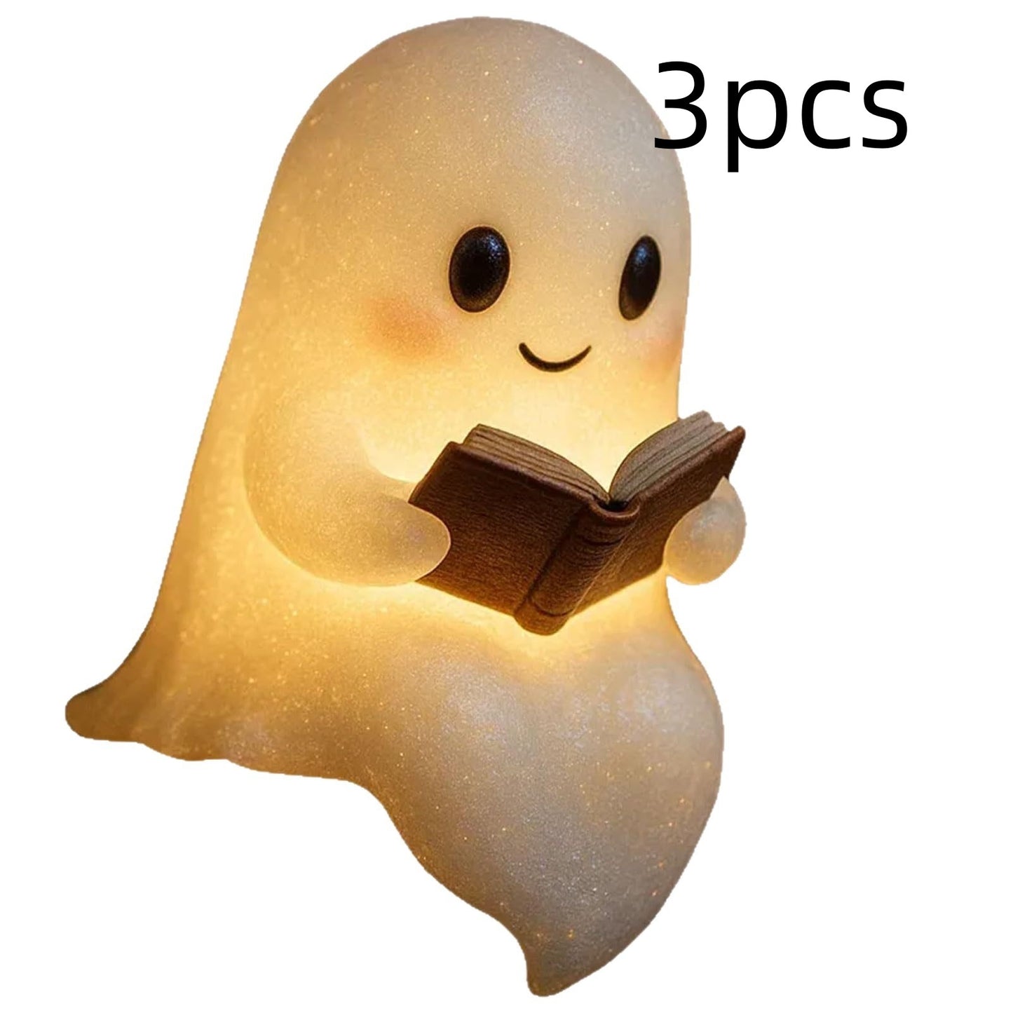 Cute Ghost Night Lamp - Soft Warm Light For Bedroom or Kids Room