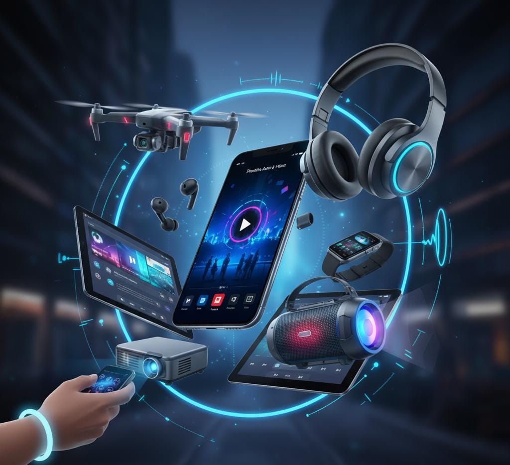 Portable Audio & Video