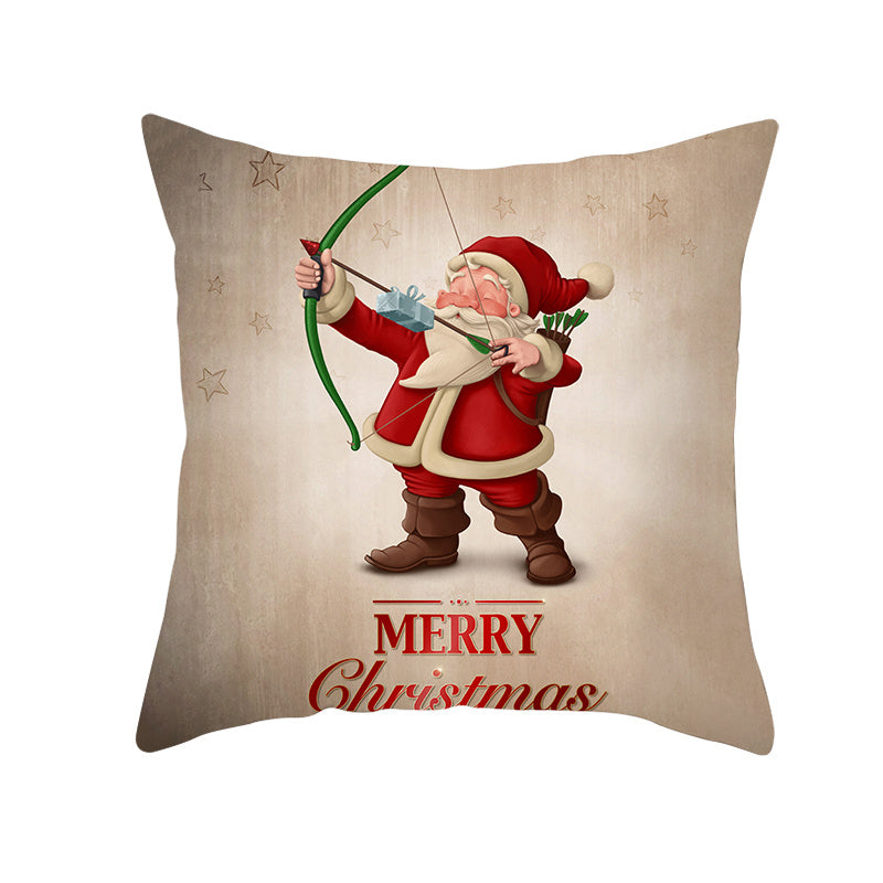 Modern Christmas Pillow Cover – Soft Velvet Holiday Cushion Case for Cozy Home Decor