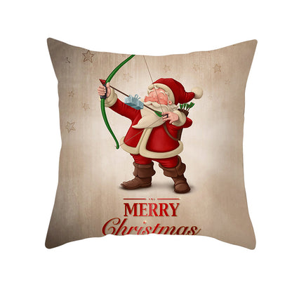 Modern Christmas Pillow Cover – Soft Velvet Holiday Cushion Case for Cozy Home Decor