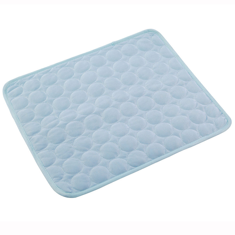Pet Dog & Cat Ice Silk Cooling Nest Pad – Summer Cold Mat for Heat Relief