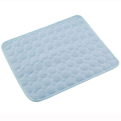 Pet Dog & Cat Ice Silk Cooling Nest Pad – Summer Cold Mat for Heat Relief