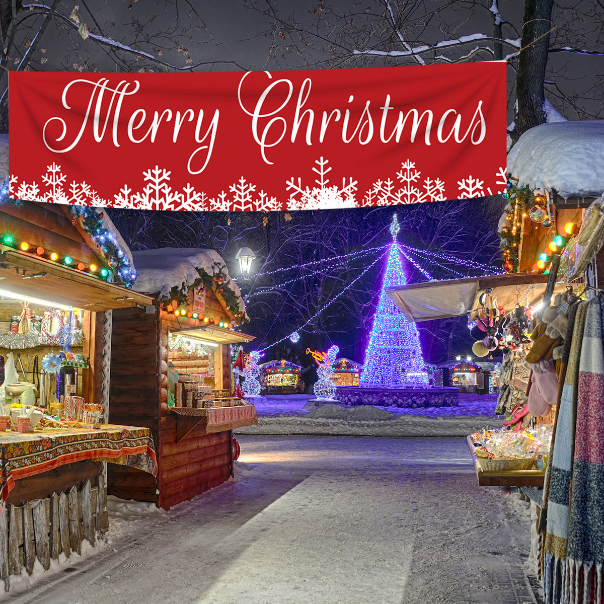 Nordic Christmas Table Runner – Premium Festive Decor for a Cozy Holiday Home