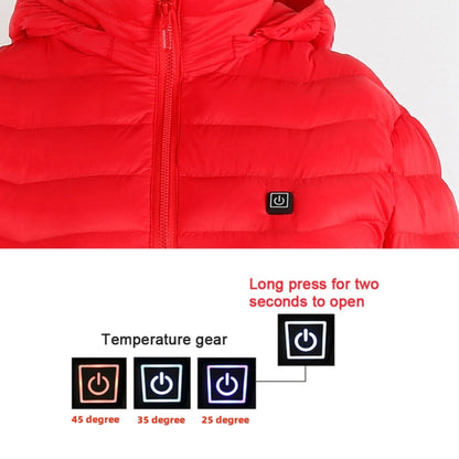 Heated Jacket with Removable Hood | 3-Temp Toray Carbon Fiber, Wind & Water-Resistant (S–6XL)