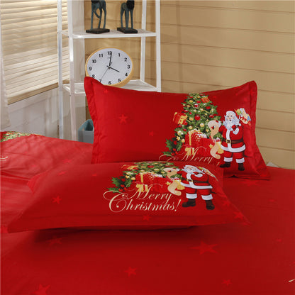 3D Christmas Bedding Set – Santa Claus & Christmas Tree | Holiday Comfort Collection