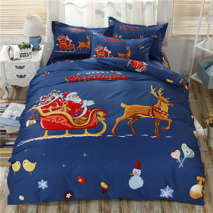3D Christmas Bedding Set – Santa Claus & Christmas Tree | Holiday Comfort Collection