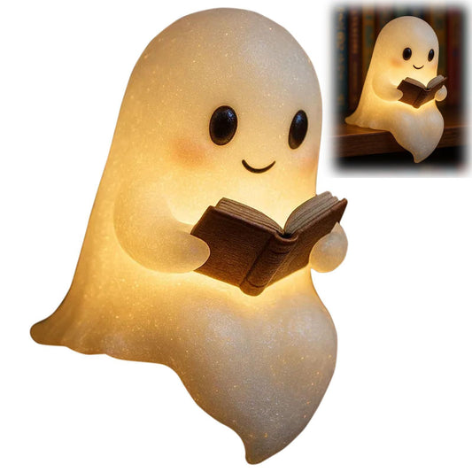 Cute Ghost Night Lamp - Soft Warm Light For Bedroom or Kids Room