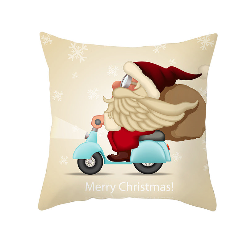Modern Christmas Pillow Cover – Soft Velvet Holiday Cushion Case for Cozy Home Decor