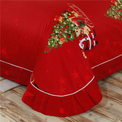 3D Christmas Bedding Set – Santa Claus & Christmas Tree | Holiday Comfort Collection