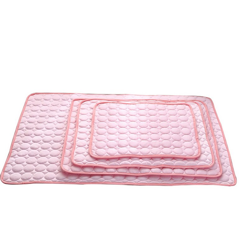 Pet Dog & Cat Ice Silk Cooling Nest Pad – Summer Cold Mat for Heat Relief