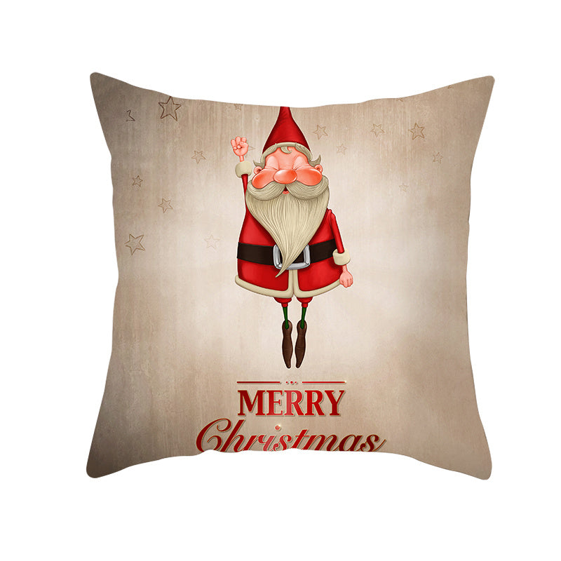 Modern Christmas Pillow Cover – Soft Velvet Holiday Cushion Case for Cozy Home Decor