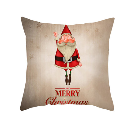 Modern Christmas Pillow Cover – Soft Velvet Holiday Cushion Case for Cozy Home Decor