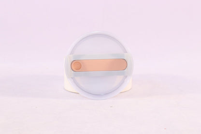 40 oz Insulated Tumbler with Handle & Straw – Stainless Steel, Spill-Proof Travel Mug