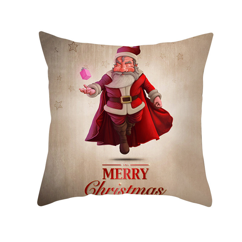 Modern Christmas Pillow Cover – Soft Velvet Holiday Cushion Case for Cozy Home Decor