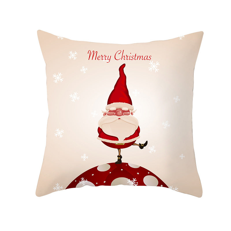 Modern Christmas Pillow Cover – Soft Velvet Holiday Cushion Case for Cozy Home Decor