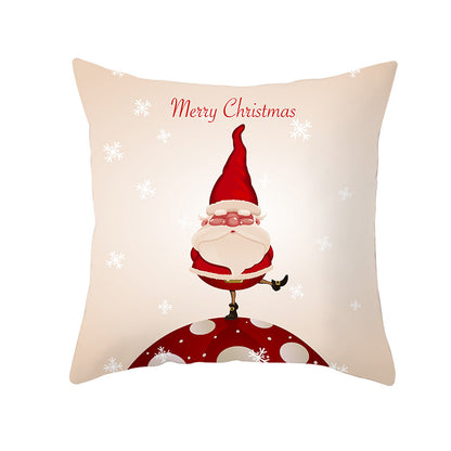 Modern Christmas Pillow Cover – Soft Velvet Holiday Cushion Case for Cozy Home Decor