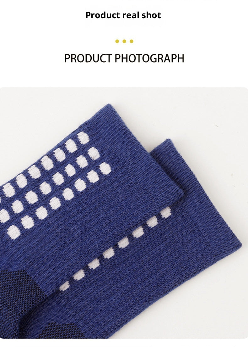 Breathable Basketball Socks with Non-Slip Rubber Studs – Enhanced Grip & Comfort