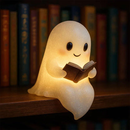 Cute Ghost Night Lamp - Soft Warm Light For Bedroom or Kids Room