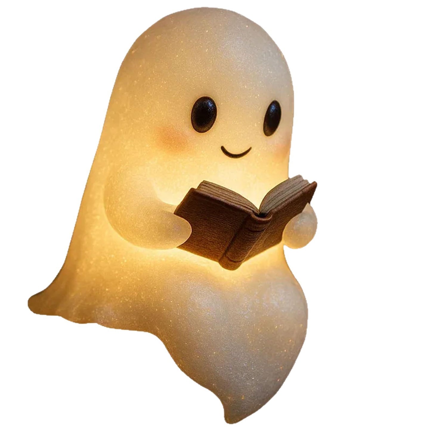 Cute Ghost Night Lamp - Soft Warm Light For Bedroom or Kids Room